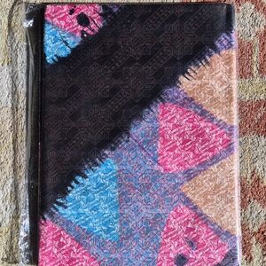 Big Boss Batik Fabric, 5 Yards, Pink and Blue